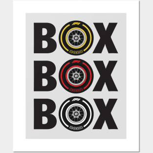 Box Box Box - F1 Pitstop Posters and Art